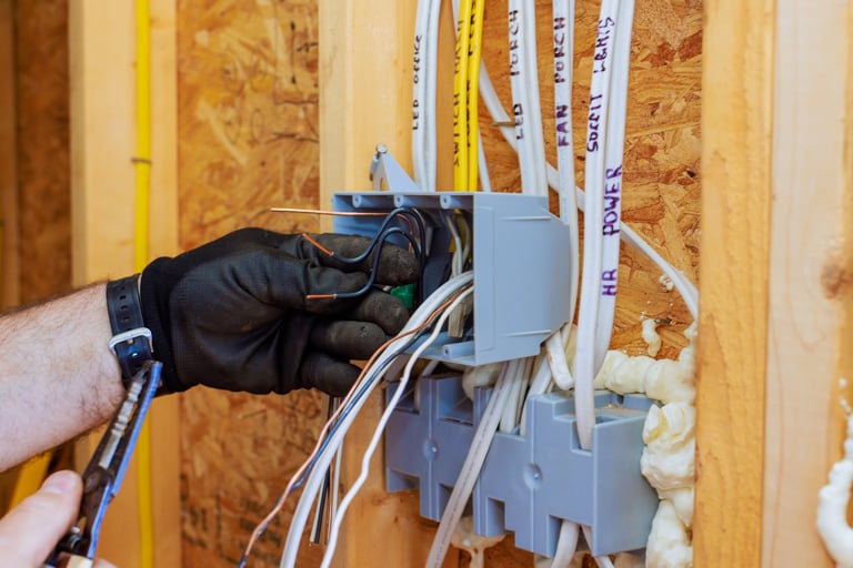 Circuit box wiring